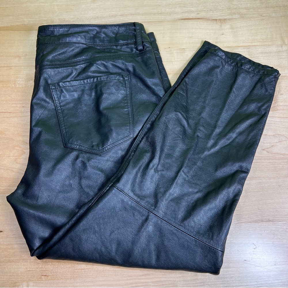 Moda international leather pants size 14 great condition